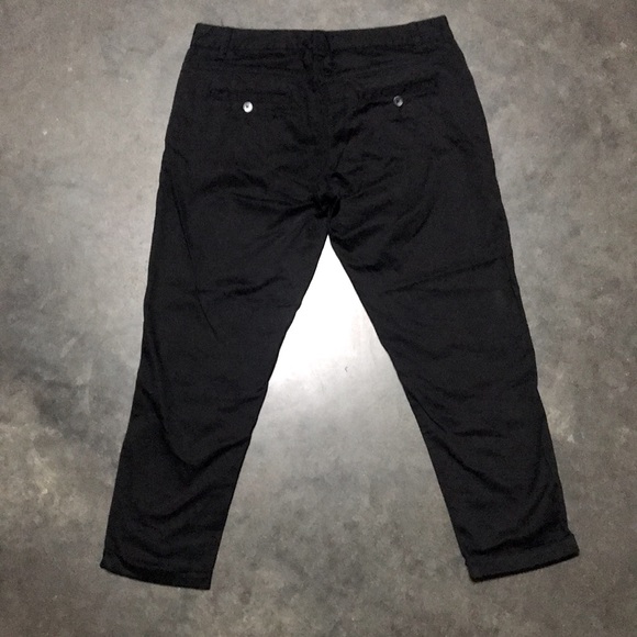 Calvin Klein Jeans black crop pants size 6 - Picture 4 of 9